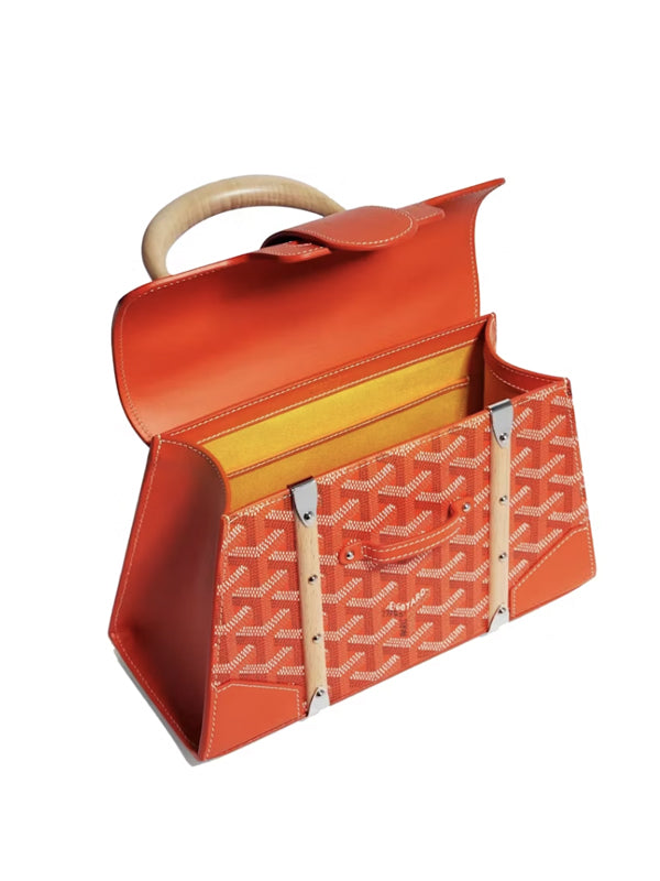 Goyard Saigon Structure Mini Bag Orange