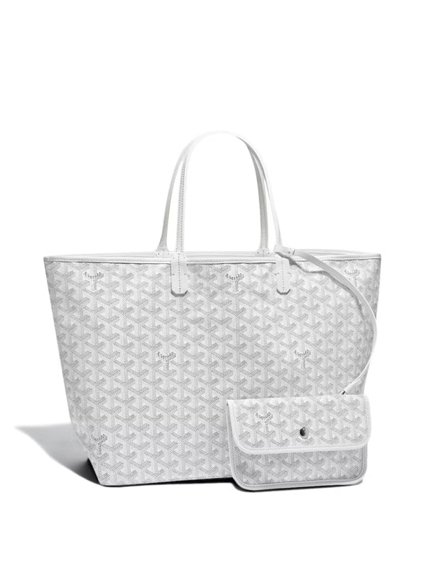 Goyard Saint Louis Tote PM White