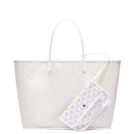 Goyard Saint Louis Tote PM White
