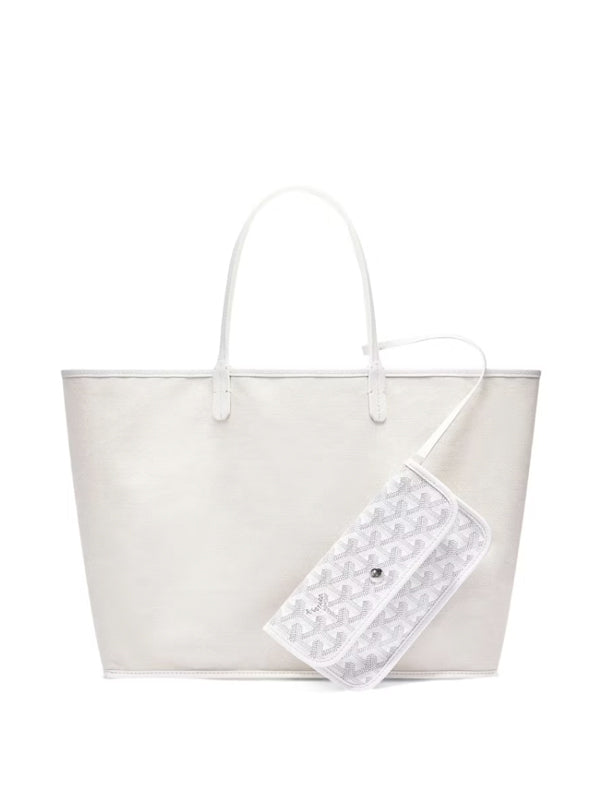 Goyard Saint Louis Tote PM White