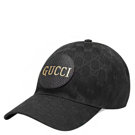 Gucci GG Canvas Baseball Hat Black