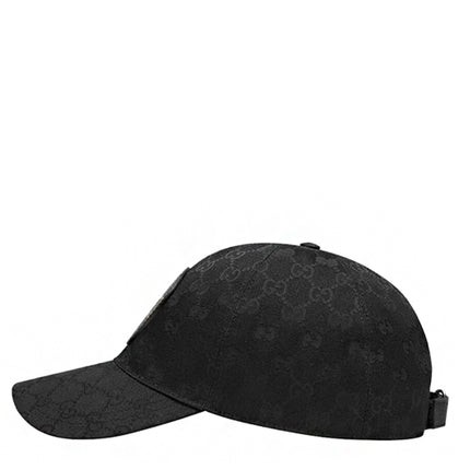 Gucci GG Canvas Baseball Hat Black