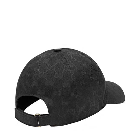 Gucci GG Canvas Baseball Hat Black