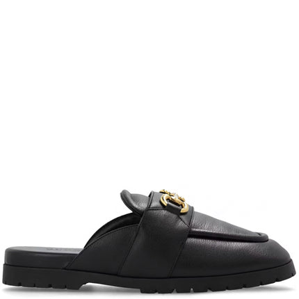 Gucci Horsebit Leather Mule Black