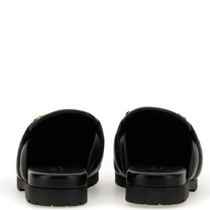 Gucci Horsebit Leather Mule Black