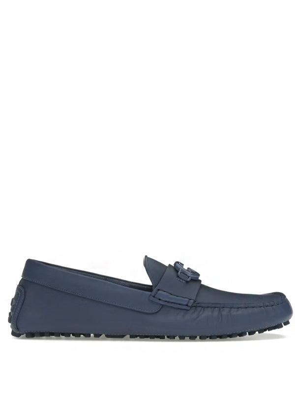 Gucci Interlocking G Driver Washed Indigo