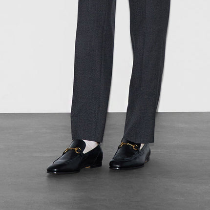 Gucci Jordaan Loafer Black Leather
