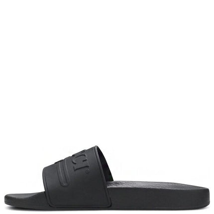 Gucci Logo Slide Rubber Black