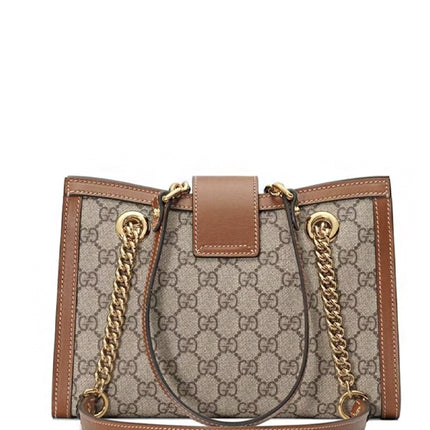 Gucci Padlock Tote Brown