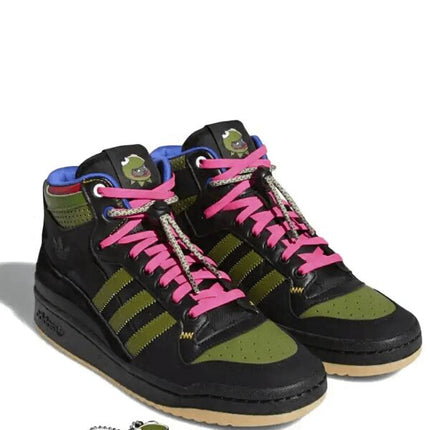 Hebru Brantley x adidas Forum Mid Frogboy