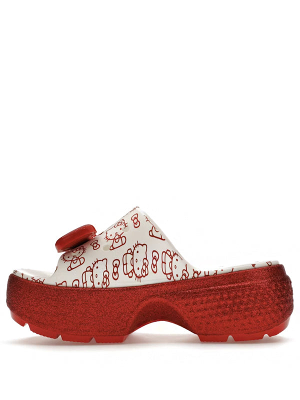 Hello Kitty x Crocs Stomp White