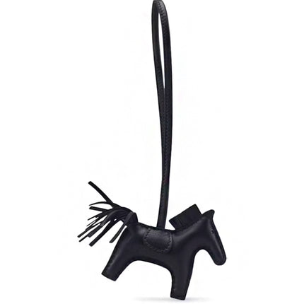 Hermes Bag Charm Rodeo PM Black
