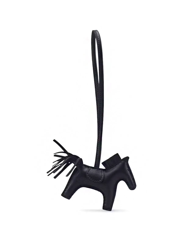 Hermes Bag Charm Rodeo PM Black