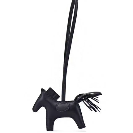 Hermes Bag Charm Rodeo PM Black