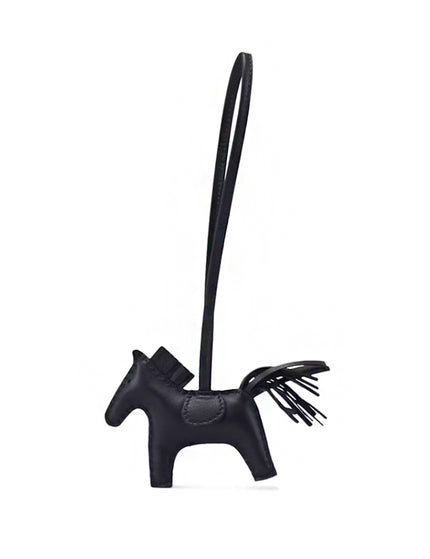 Hermes Bag Charm Rodeo PM Black