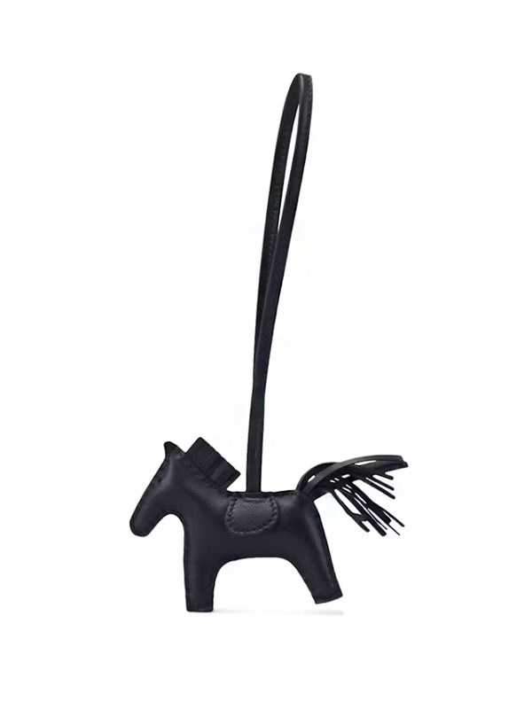 Hermes Bag Charm Rodeo PM Black