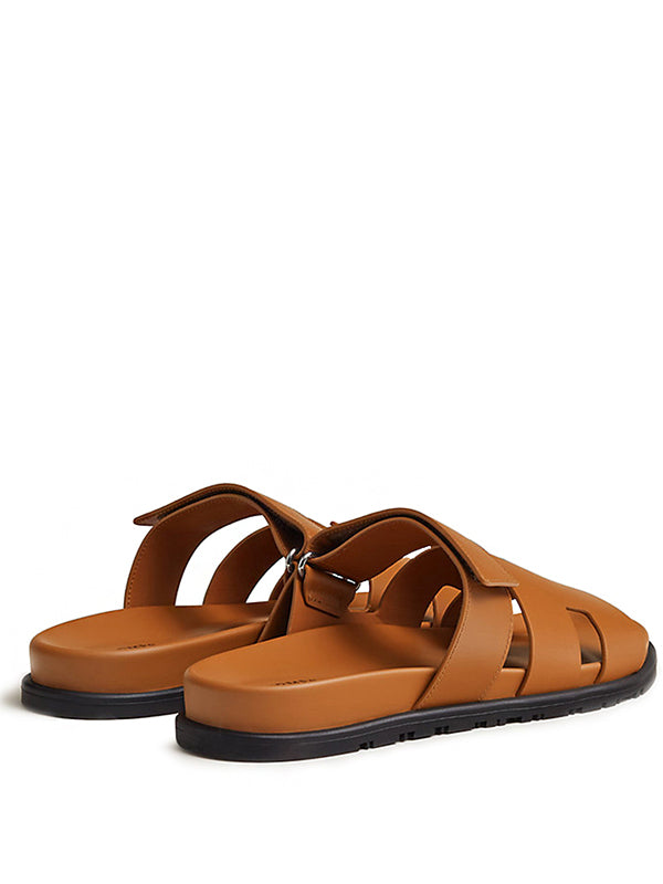 Hermes Chypre Sandal Naturel Calfskin Leather