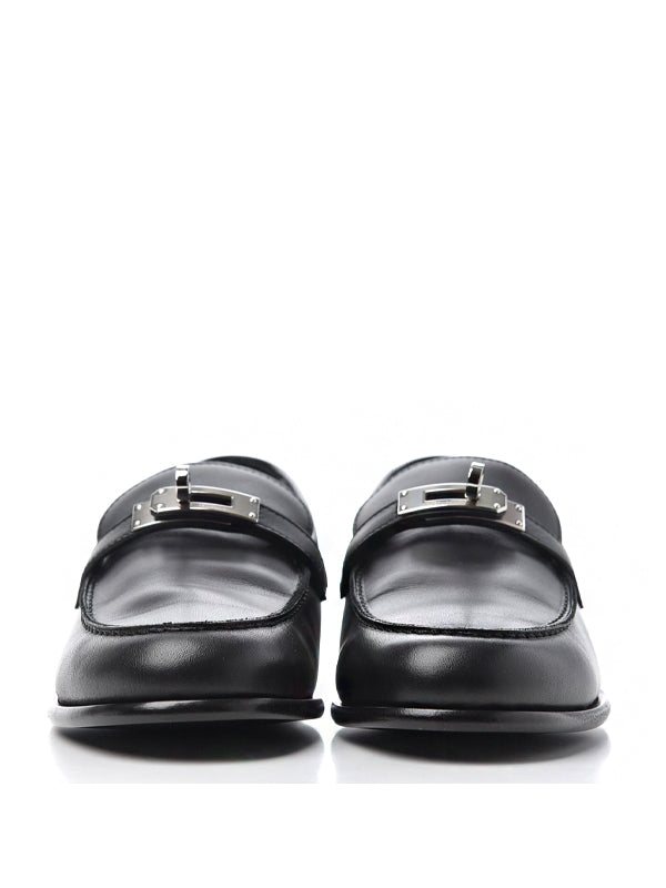 Hermes Destin Loafer Noir Calfskin Leather
