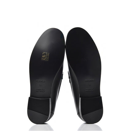 Hermes Destin Loafer Noir Calfskin Leather