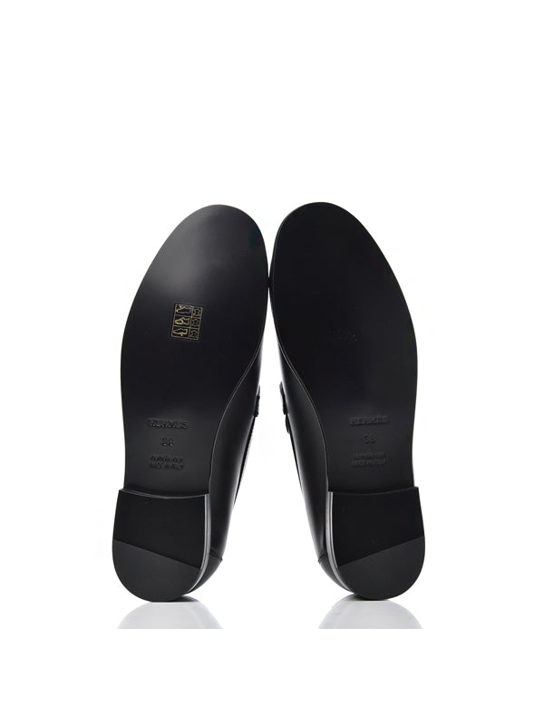 Hermes Destin Loafer Noir Calfskin Leather
