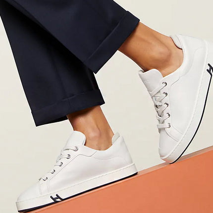 Hermès Tênis Kid Blanc