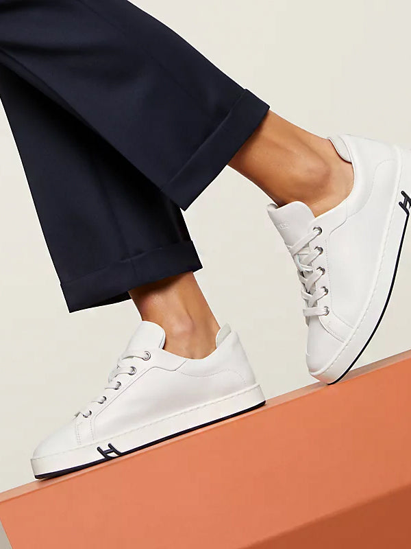 Hermès Tênis Kid Blanc