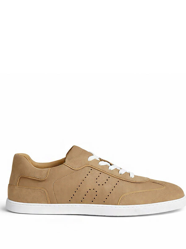 Hermès Tênis Match Beige Albâtre / Beige Sable