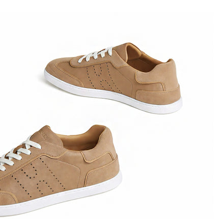 Hermès Tênis Match Beige Albâtre / Beige Sable