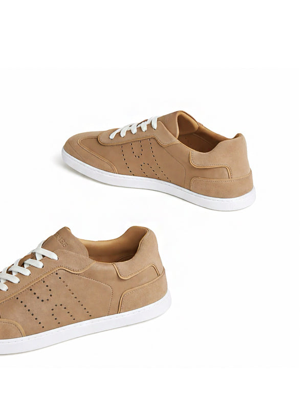 Hermès Tênis Match Beige Albâtre / Beige Sable
