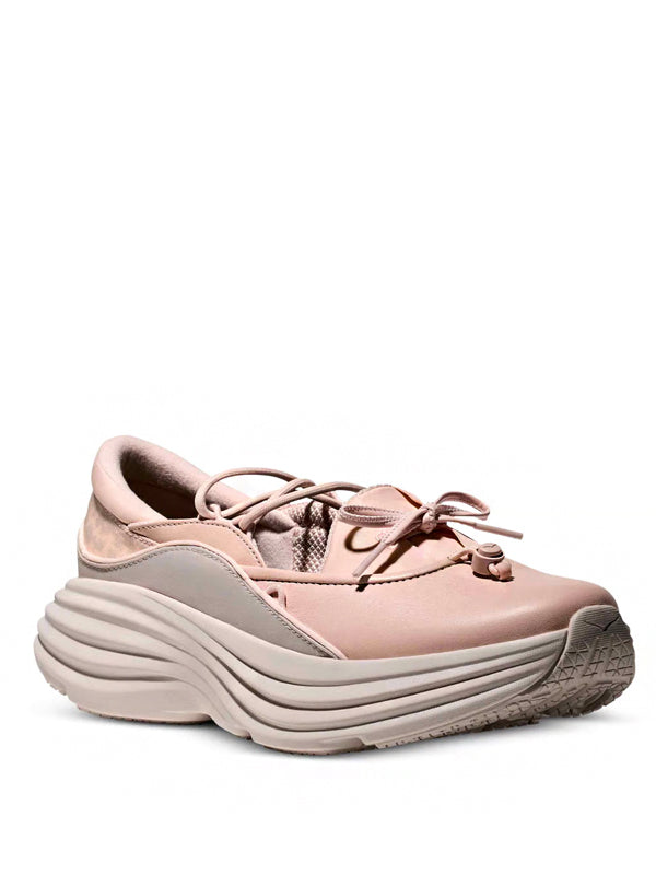 Hoka One One Bondi Mary Jane Beech Wood Stucco