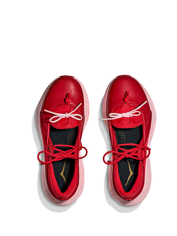 Hoka One One Bondi Mary Jane Cerise Rose Tea