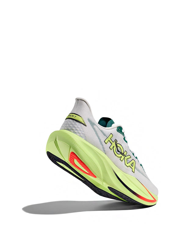 Hoka One One Mach 7 Frost Neon Yuzu