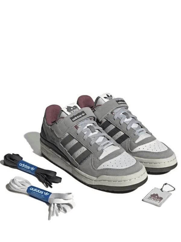 Home Alone 2 x adidas Forum 84 Low Charcoal Solid Grey
