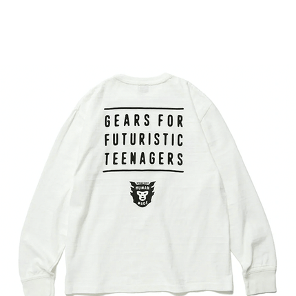 Human Made Graphic L/S T-Shirt White