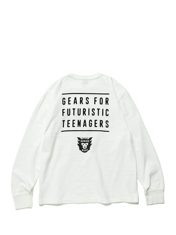 Human Made Graphic L/S T-Shirt White