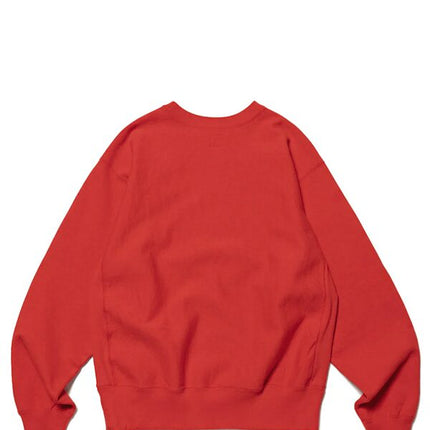 Human Made Rabbit Heavy Weight Crewneck Sweatshirt Red