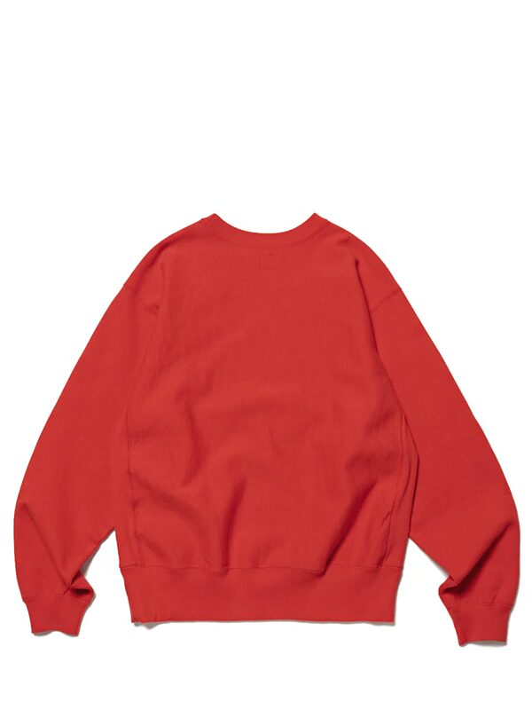 Human Made Rabbit Heavy Weight Crewneck Sweatshirt Red