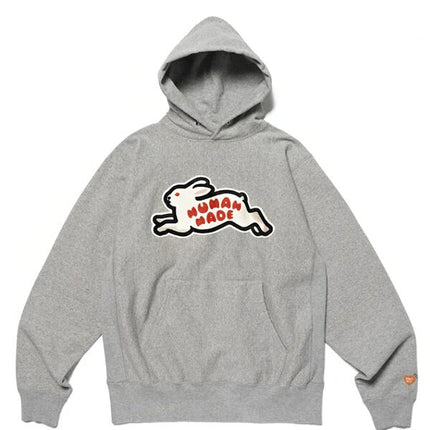 Human Made Rabbit Heavy Weight Hoodie Grey