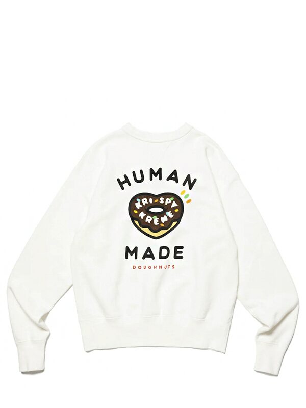 Human Made x Krispy Kreme Crewneck Sweatshirt White