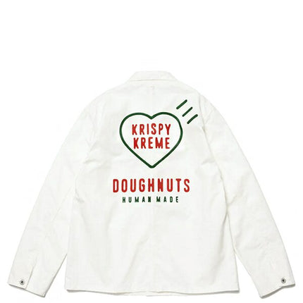 Human Made x Krispy Kreme Factory Jacket White