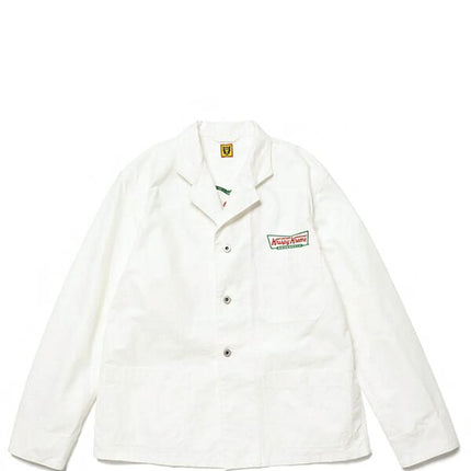 Human Made x Krispy Kreme Factory Jacket White