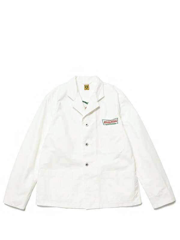 Human Made x Krispy Kreme Factory Jacket White