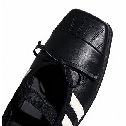 JENNIE x adidas Superstar SQ Ballet Core Black Off White