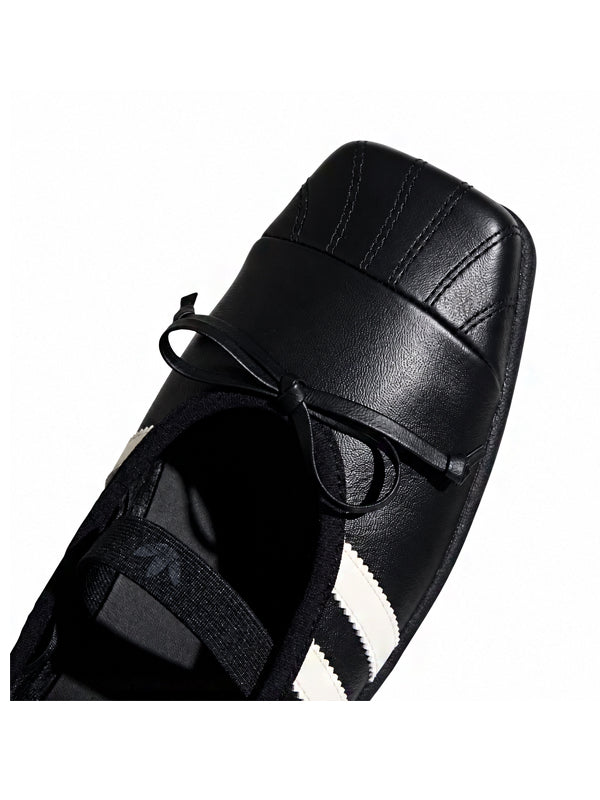 JENNIE x adidas Superstar SQ Ballet Core Black Off White