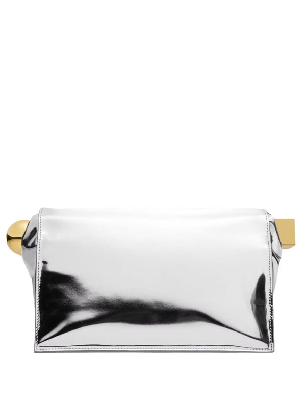 Jacquemus La Pochette Rond Carré Silver