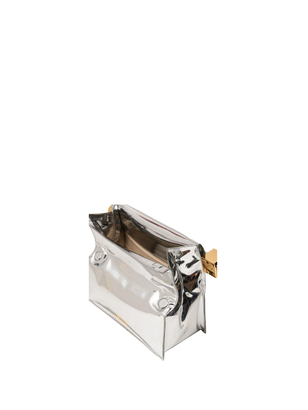 Jacquemus La Pochette Rond Carré Silver