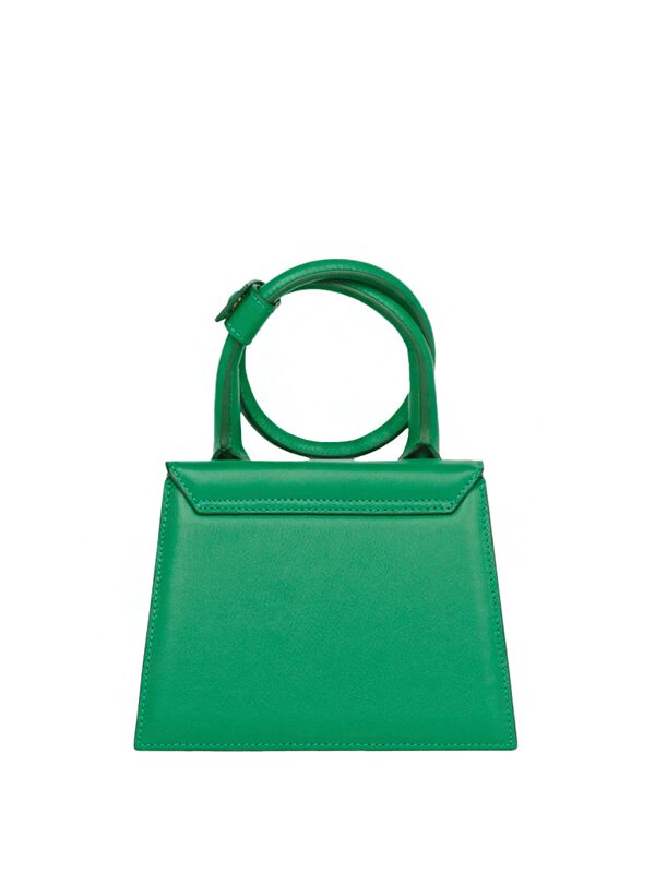 Jacquemus Le Chiquito Noeud Coiled Handbag Green