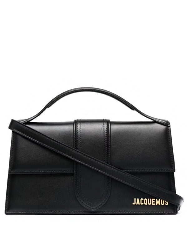 Jacquemus Le Grand Bambino Crossbody Strap Handbag Black
