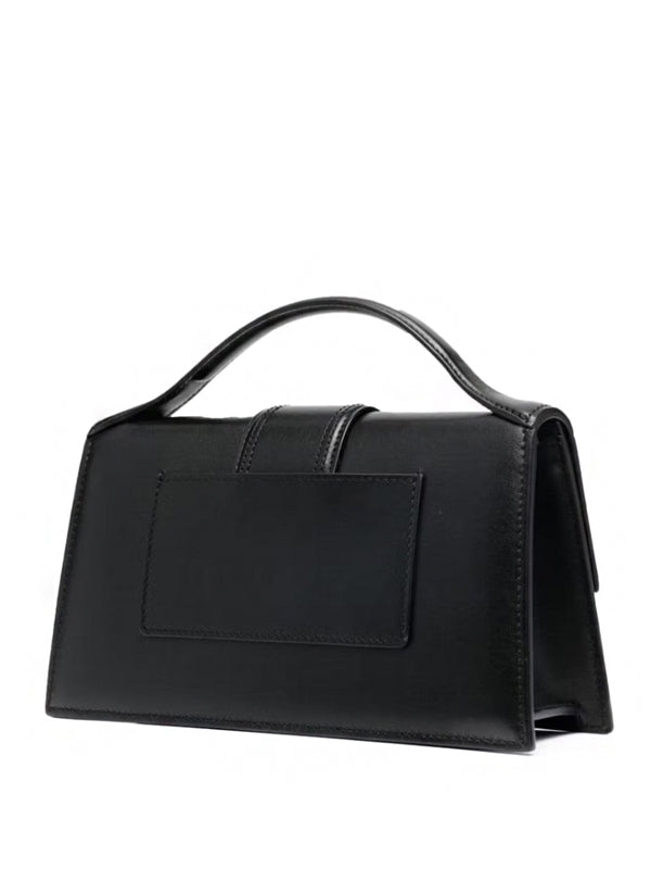 Jacquemus Le Grand Bambino Crossbody Strap Handbag Black