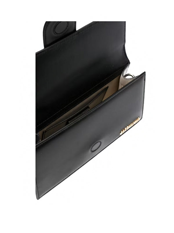 Jacquemus Le Grand Bambino Crossbody Strap Handbag Black